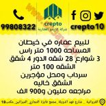 للبيع عمارات استثماري في خيطان 