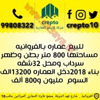 للبيع عمارات استثماري بالفروانيه 